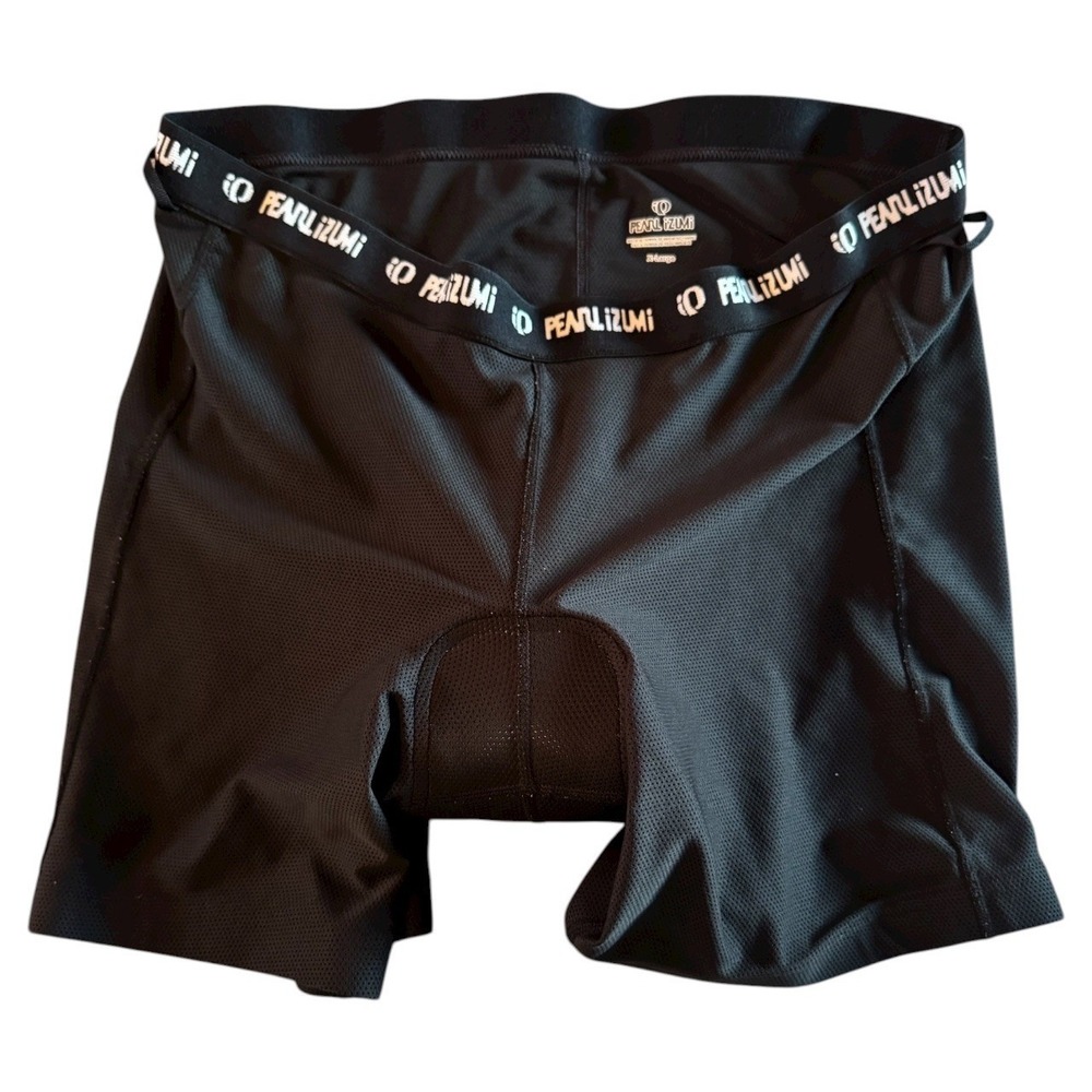 Pearl‎ Izumi Mens Black Padded Cycling Shorts X Large